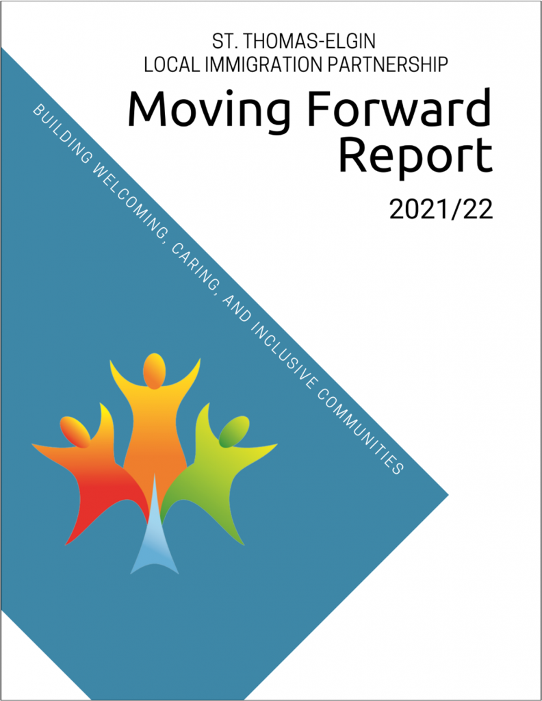 Moving Forward 2021-2022 report cover.