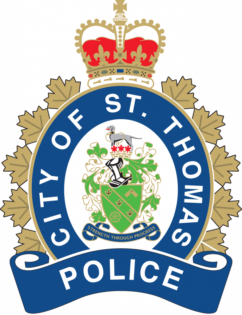 The St. Thomas Police Service logo.