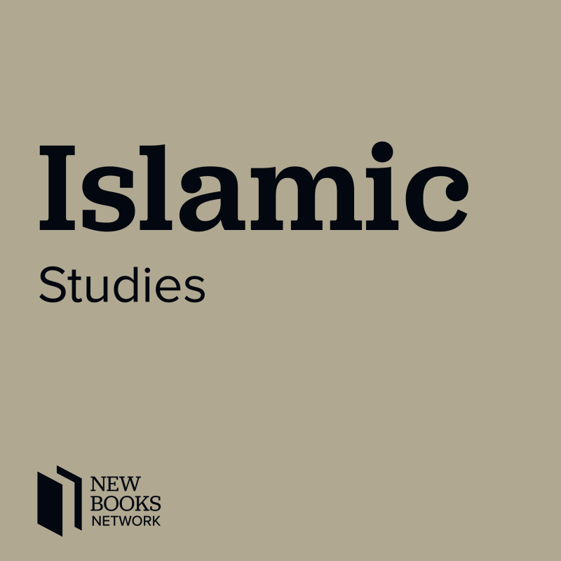 The New Books Network Islamic Studies podcast cover, with black text on a tan background. 