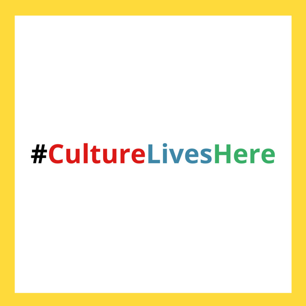 CultureLivesHere video icon.