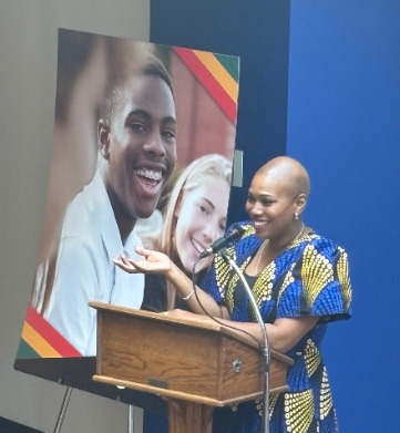 A photo of Rheba Moore-Nash.